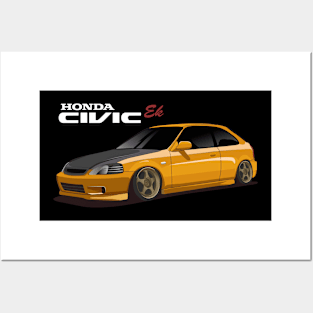 civic EK9 Posters and Art